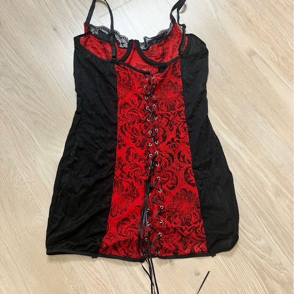 EUC Sexy Tie Up Size XL - Picture 2 of 2